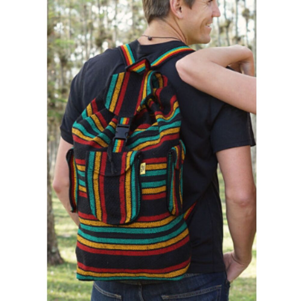 Baja Joe by Earth Ragz Rasta Backpack NWT